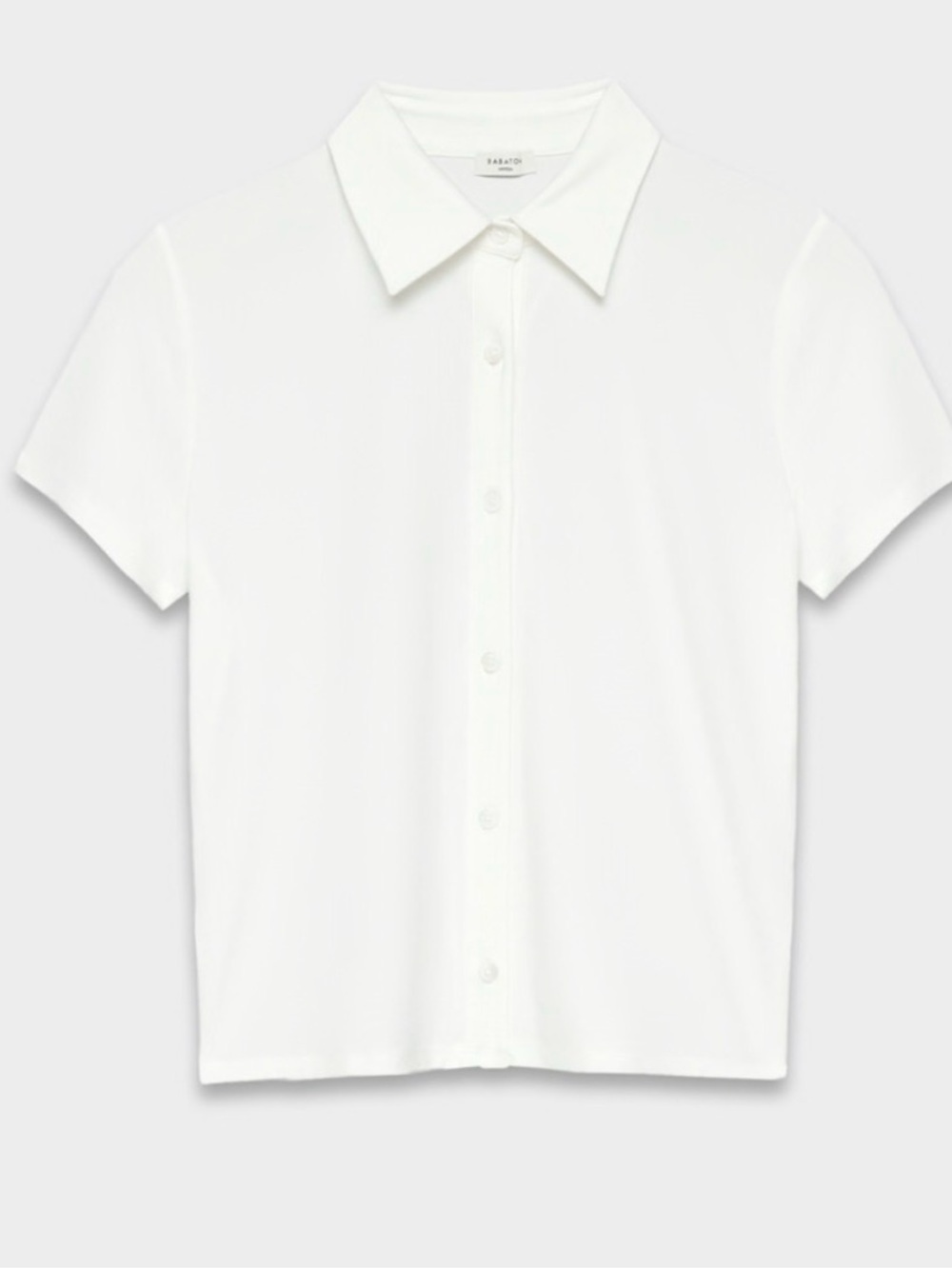Babaton Aritzia white Smooth Matter Anthology top sz Med - Picture 3 of 7